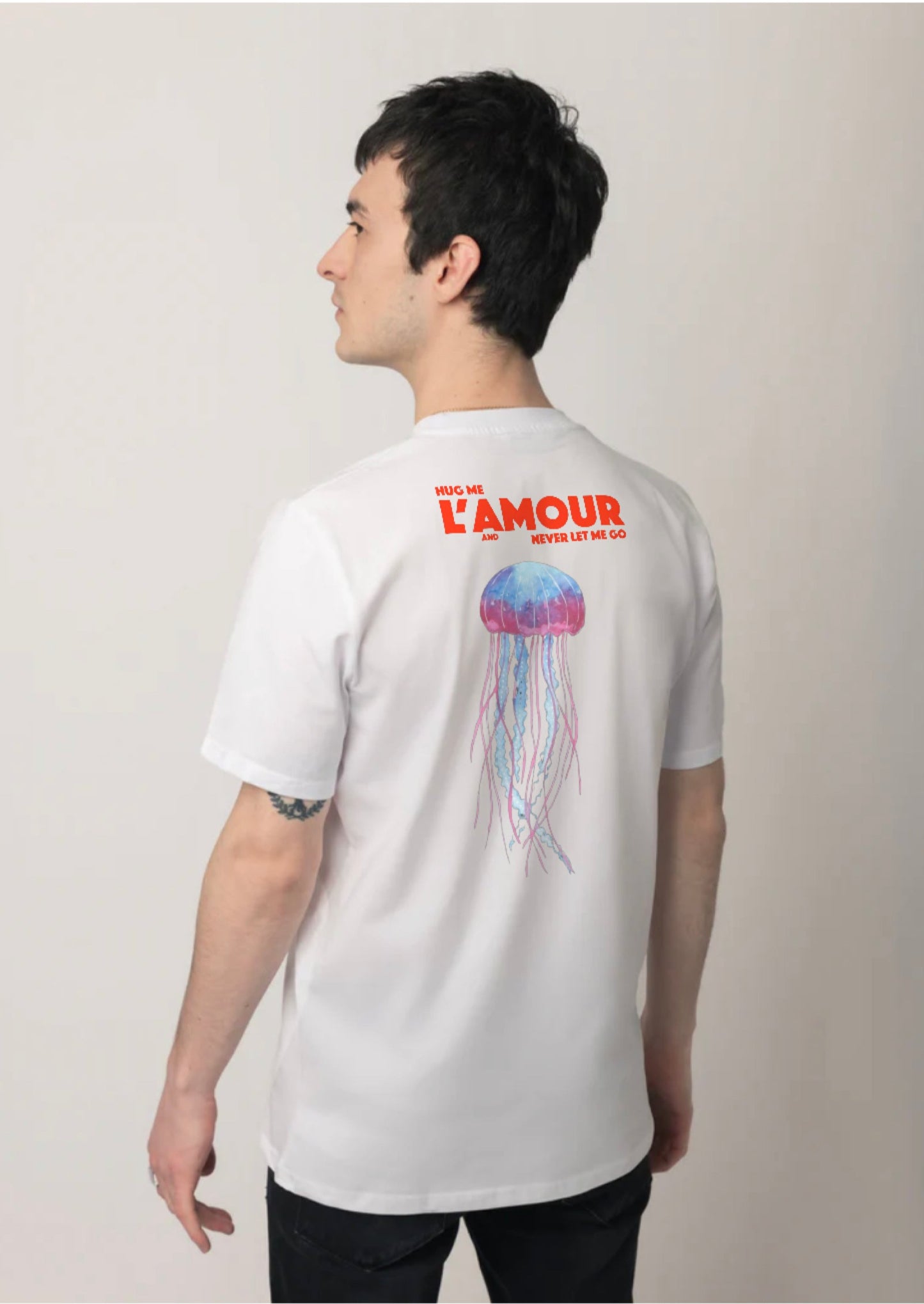 Casual Cotton T-shirt - Love