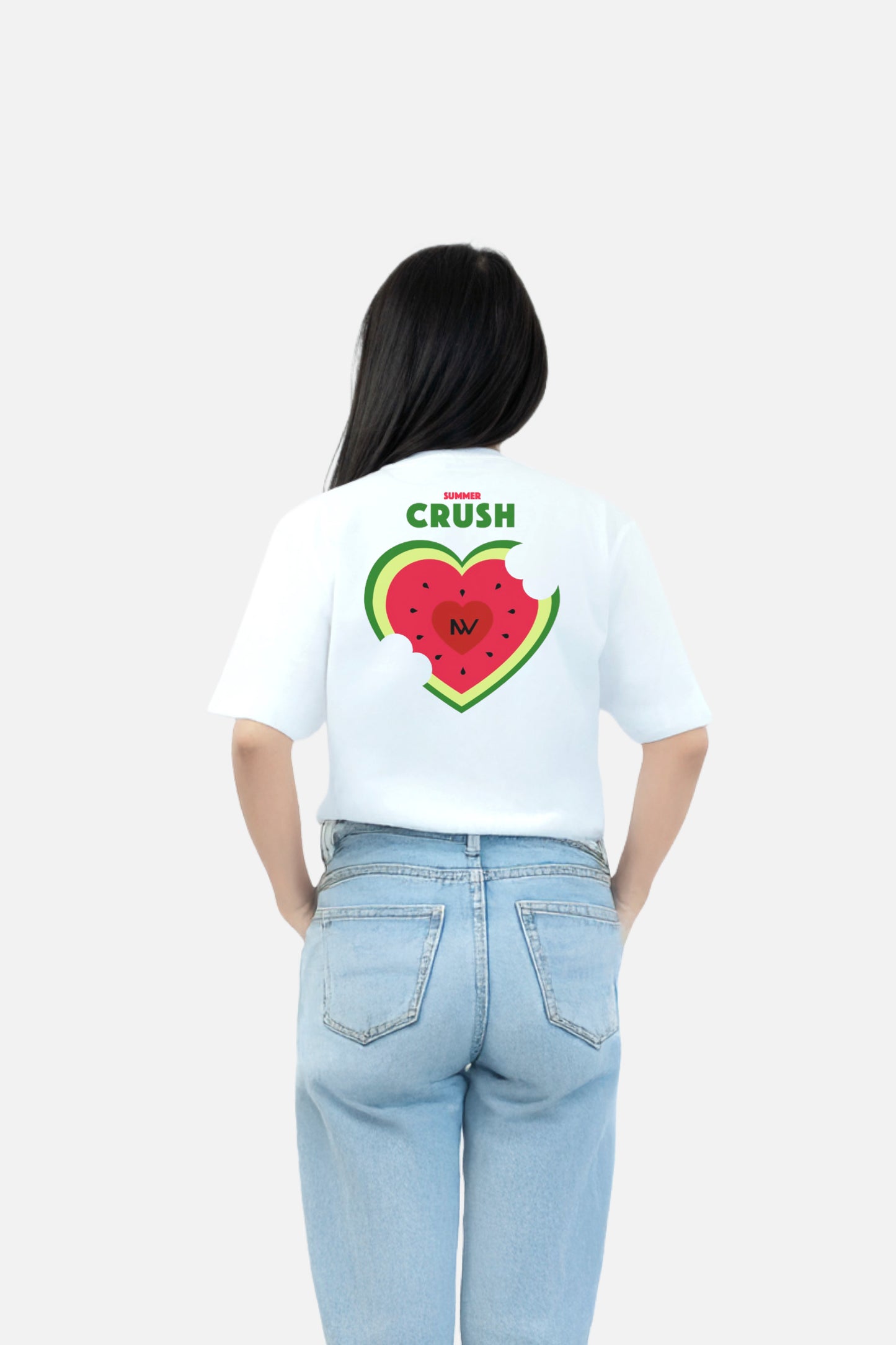 Casual Cotton T-shirt - Summer Crush Woman