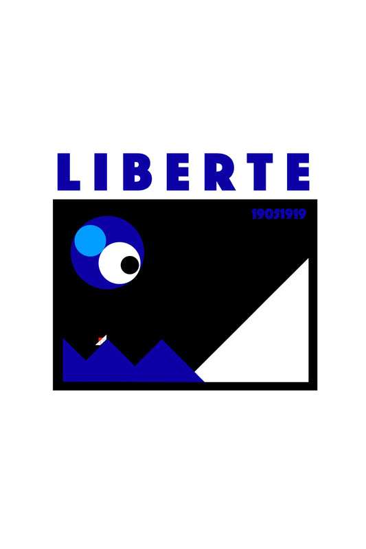 Casual Cotton T-shirt - Freedom