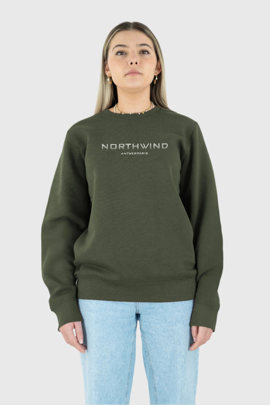Essential ANTWERPARIS Sweatshirt - Khaki