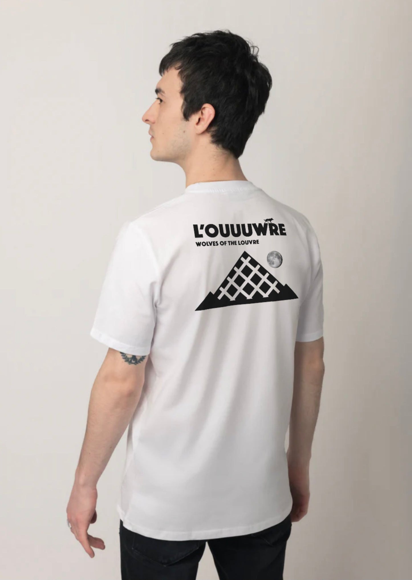 Casual Cotton T-shirt - Louvre