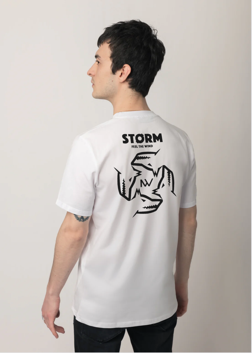 Casual Cotton T-shirt - Storm