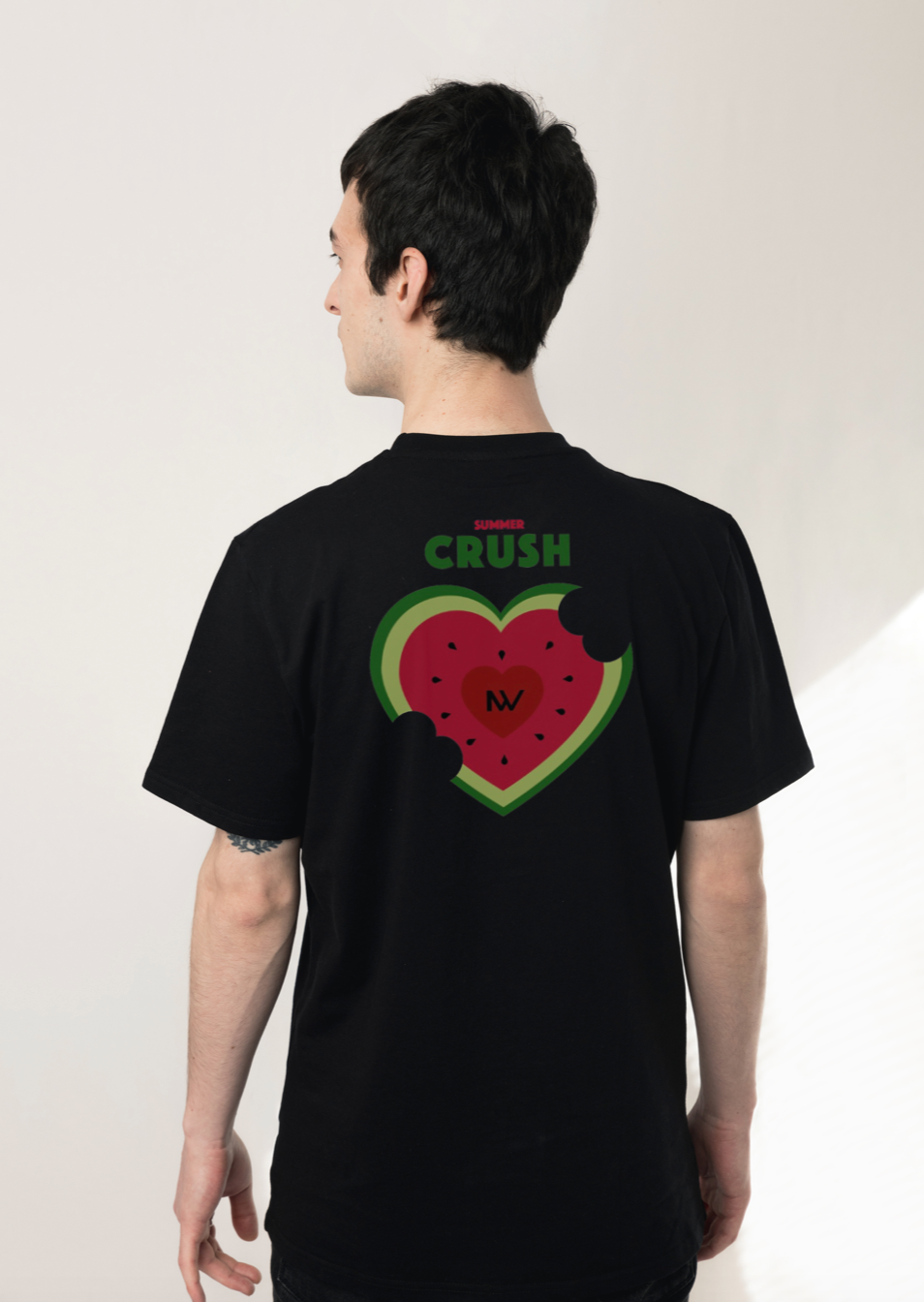 Casual Cotton T-shirt - Summer Crush