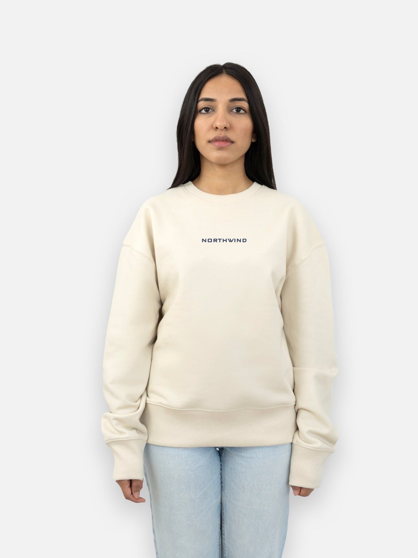 The Waves Sweatshirt - Beige