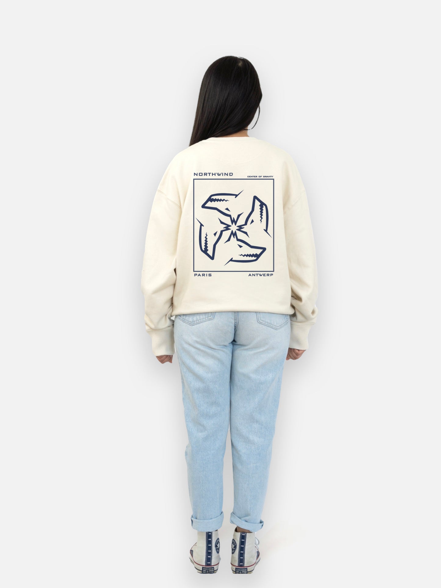 Center of Gravity Sweatshirt - Sky Blue