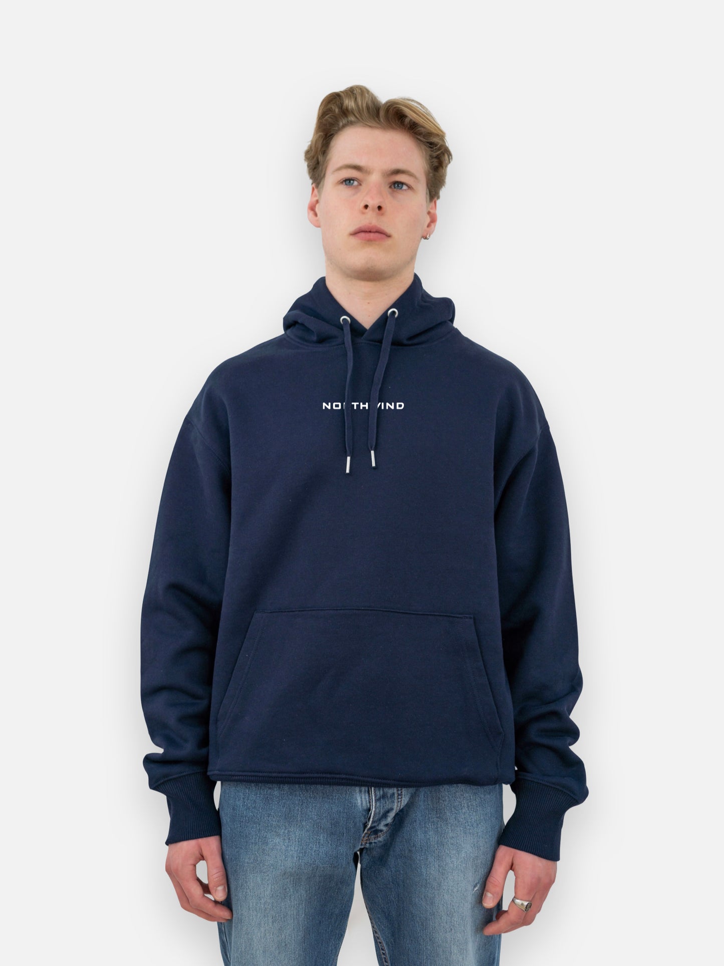 Center of Gravity Organic Heavy Hoodie - French Navy
