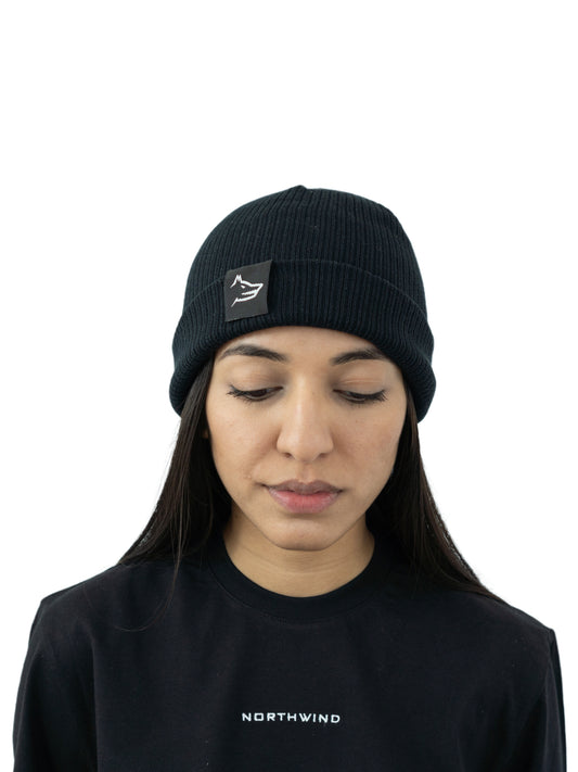 Loup Organic Beanie - Navy Blue