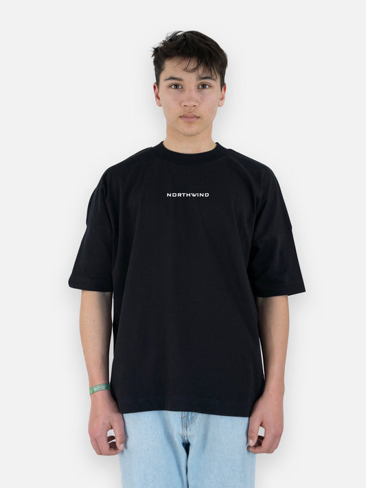 The Waves Organic T-Shirt - Black