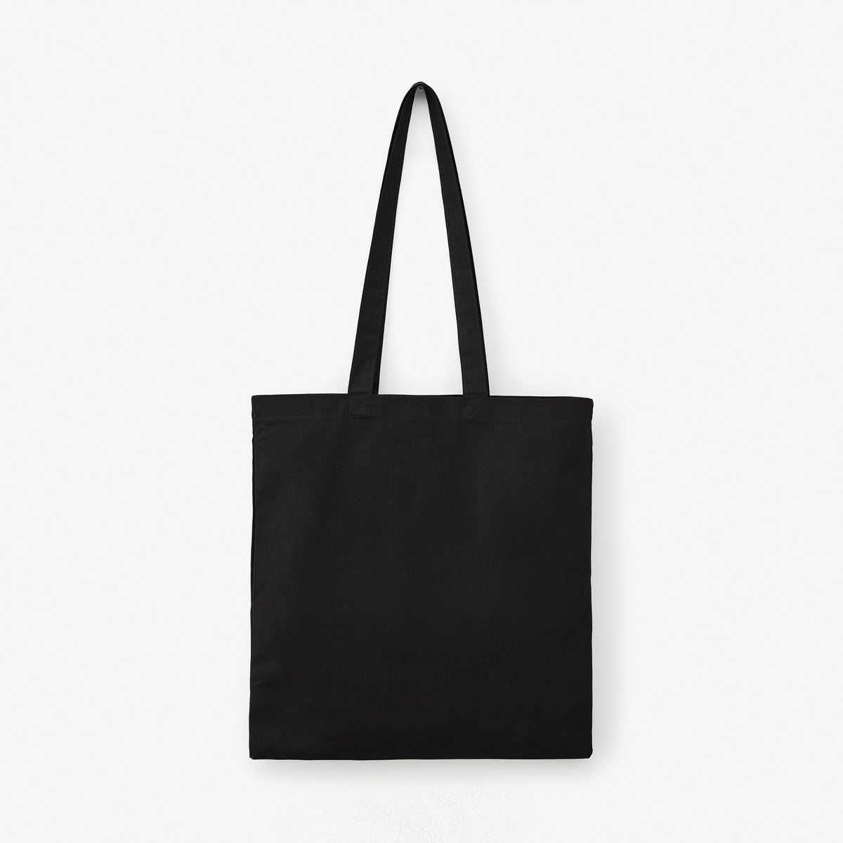 Black shop canvas bag