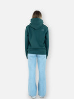 Load image into Gallery viewer, Essential Hoodie With Embroidered Logo - Glazed Green
