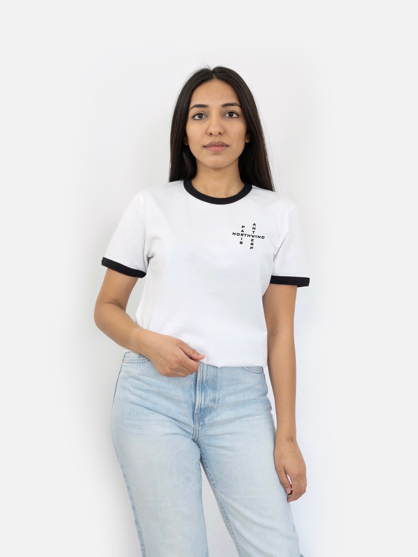 Crossword Organic T-Shirt with Embroidery
