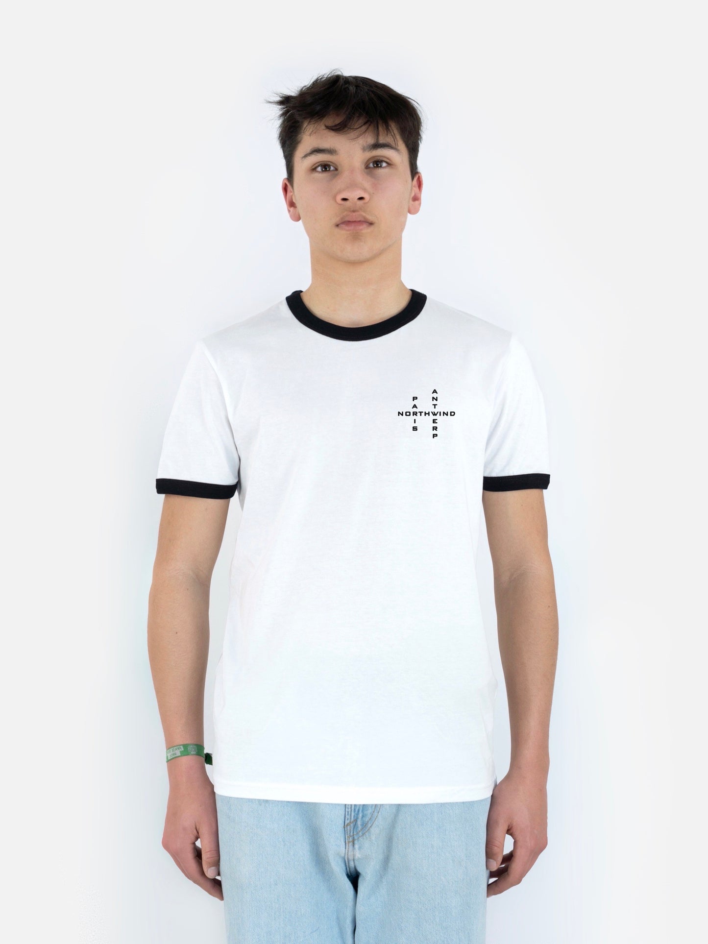 Crossword Organic T-Shirt with Embroidery