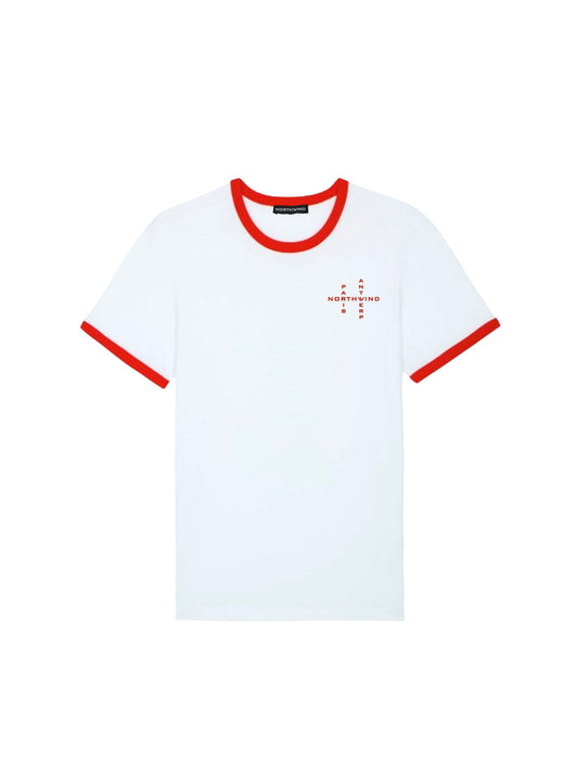 Crossword Organic T-Shirt with Embroidery