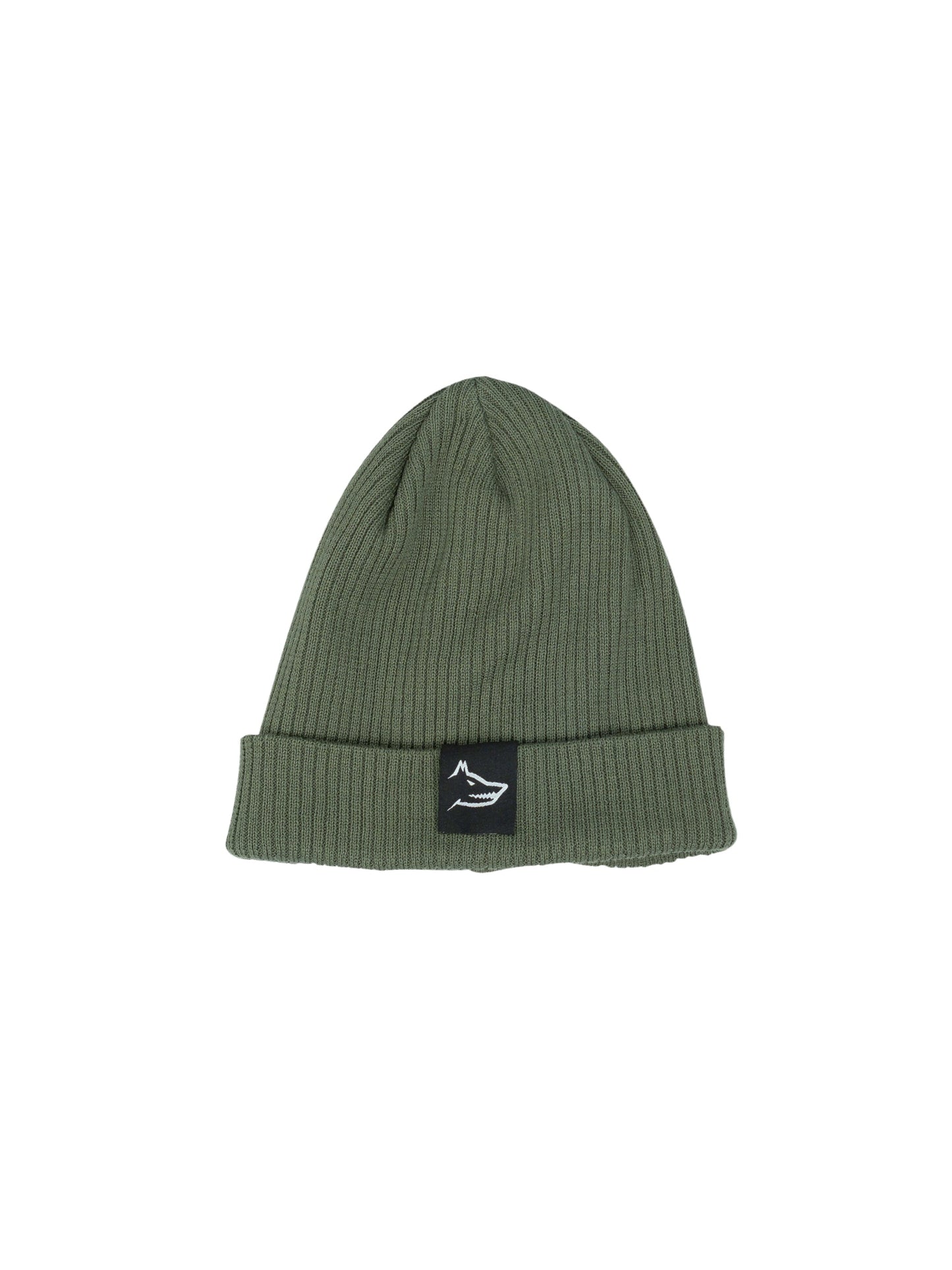 Loup Organic Beanie - Olive Green