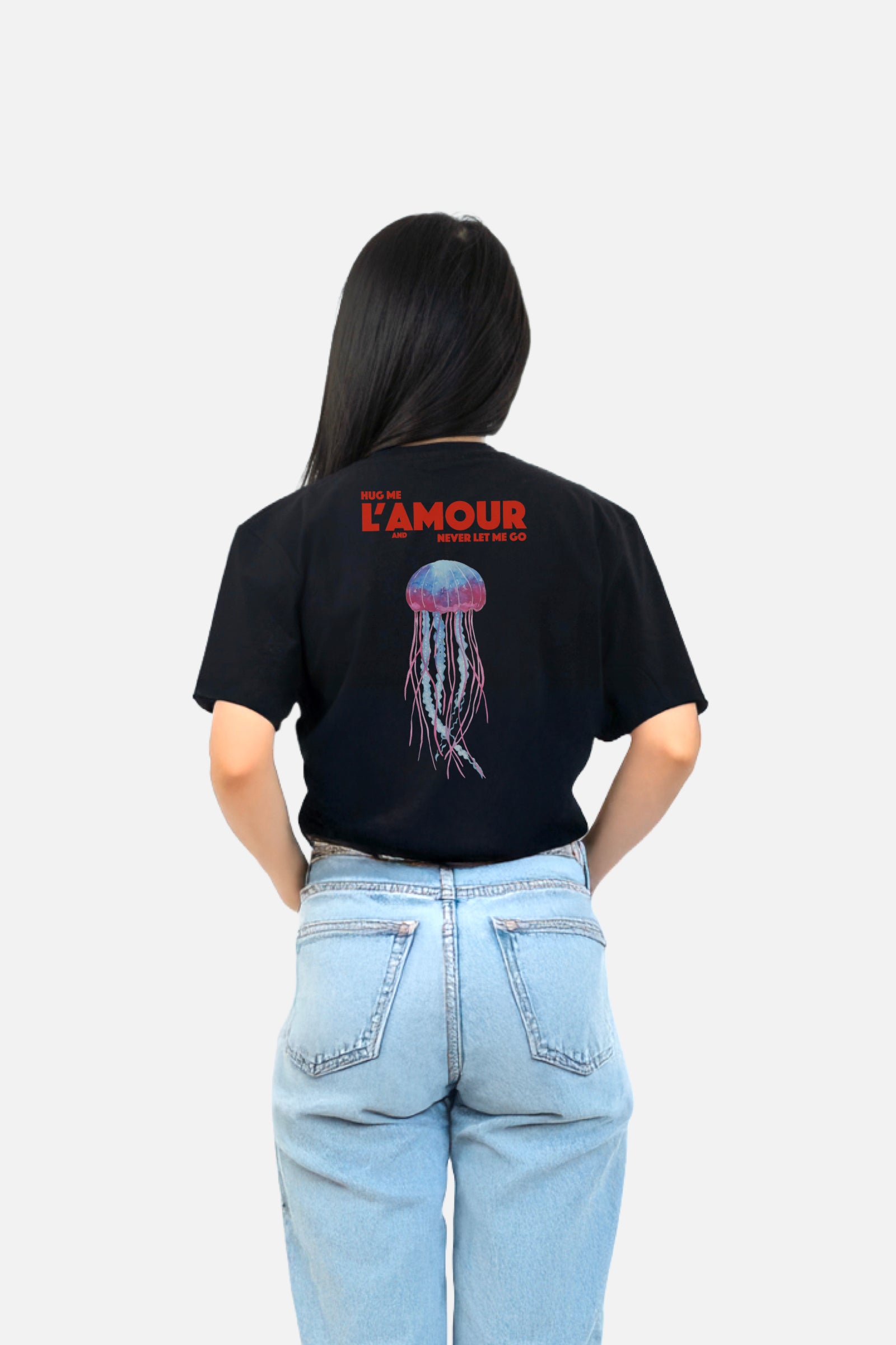 Casual Cotton T-shirt - Love Woman