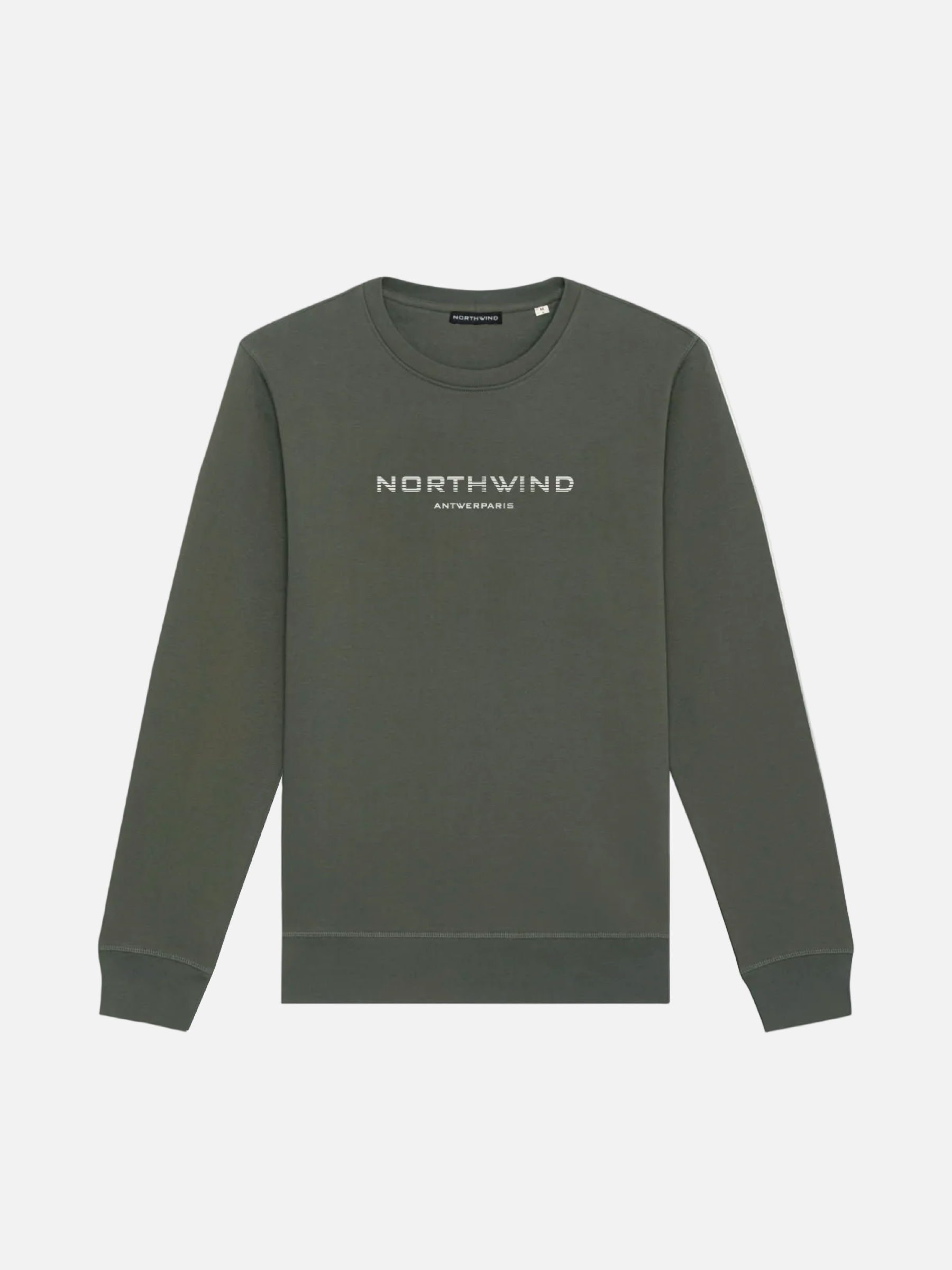 Essential Sweatshirt With Embroidered Logo - Burgundy