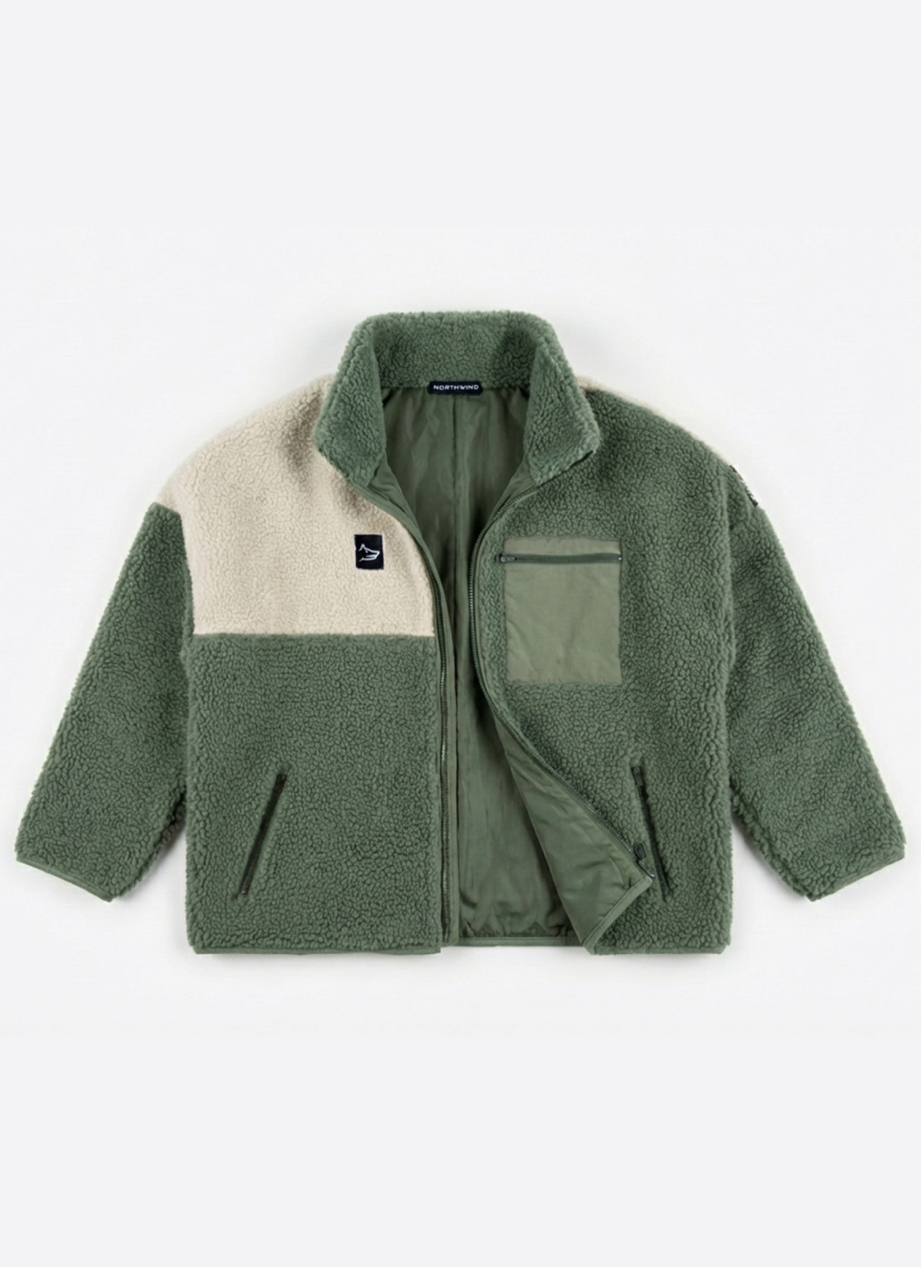 Veste polaire artisanale
