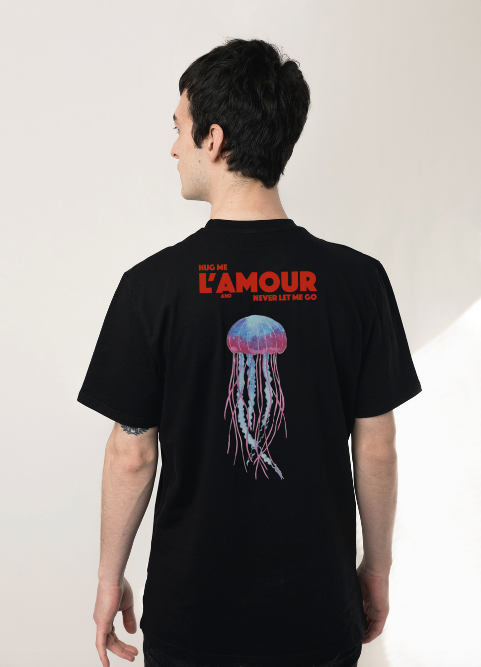 Casual Cotton T-shirt - Love