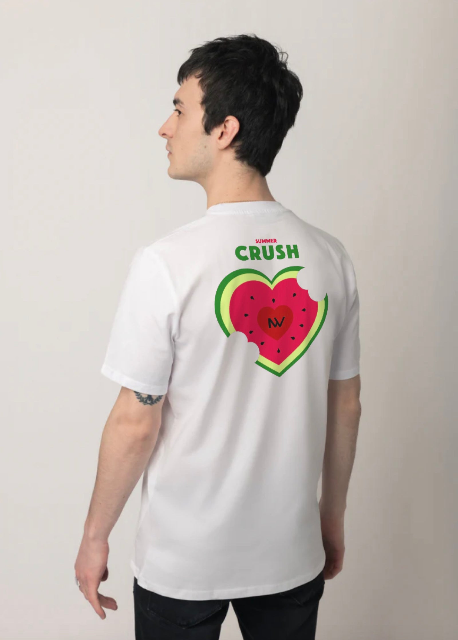 Casual Cotton T-shirt - Summer Crush