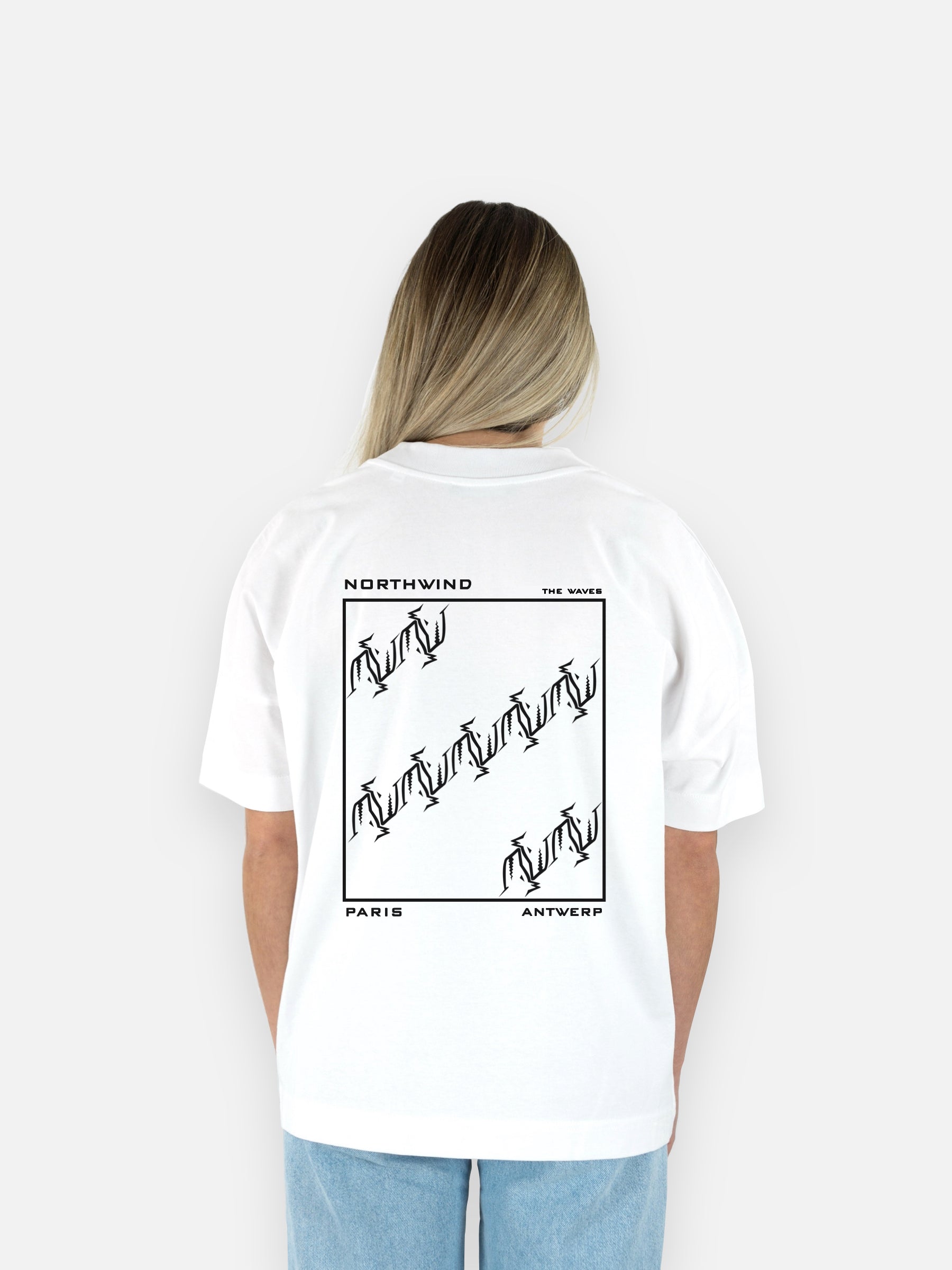 The Waves Organic T-Shirt - White