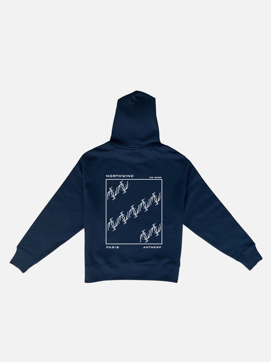 Lost Frequencies Organic Heavy Hoodie - French Navy