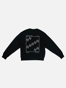 The Waves Sweatshirt - Black