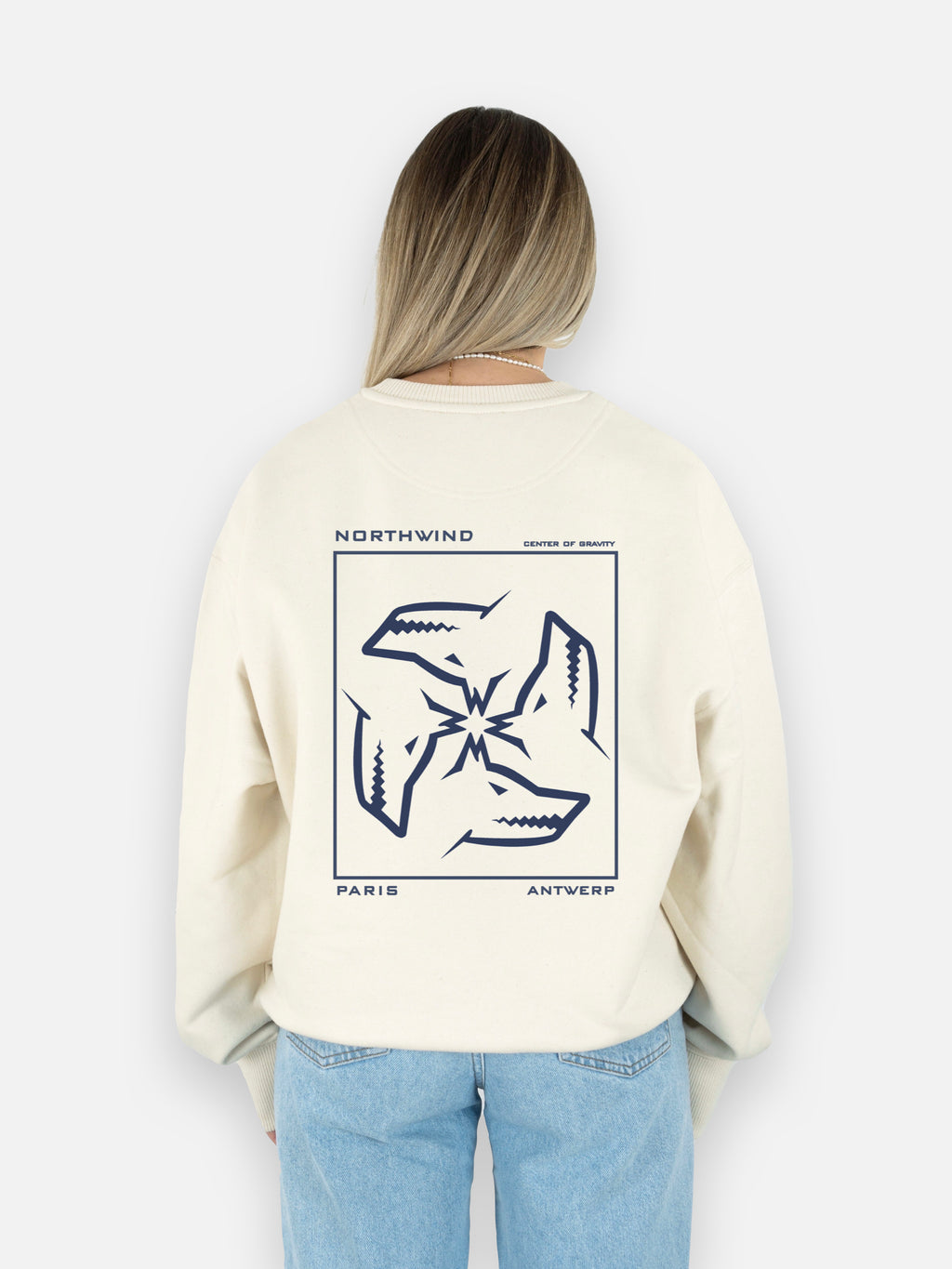 Center of Gravity Sweatshirt - Beige