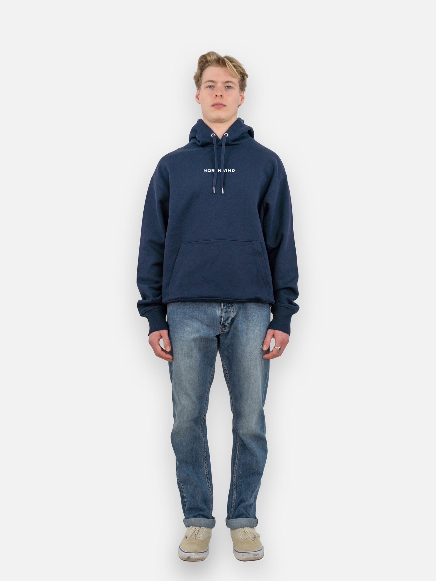 Cosmos Organic Heavy Hoodie - French Navy
