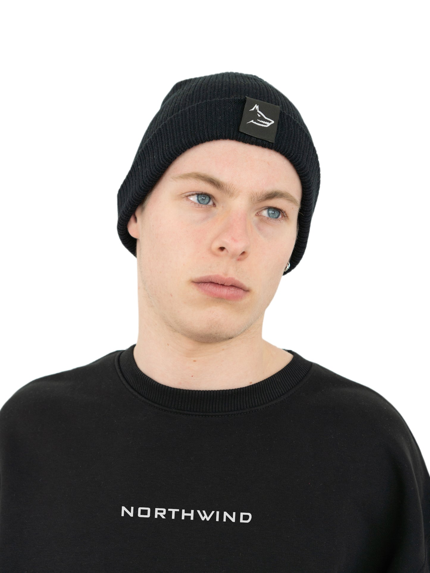 Loup Organic Black Beanie