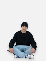 Load image into Gallery viewer, Loup Organic Black Beanie
