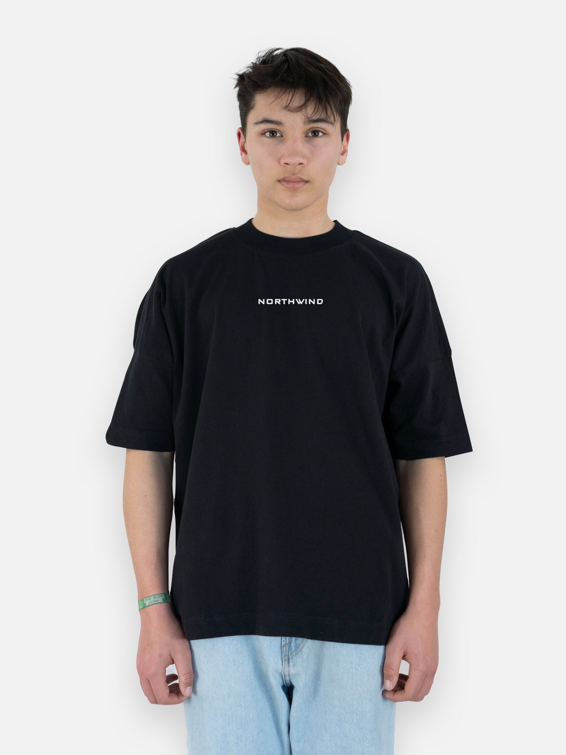 The Waves Organic T-Shirt - Black