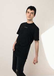 T-shirt Paris Essentiel avec broderie logo noir