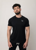 Load image into Gallery viewer, Performance Activewear Black T-shirt
