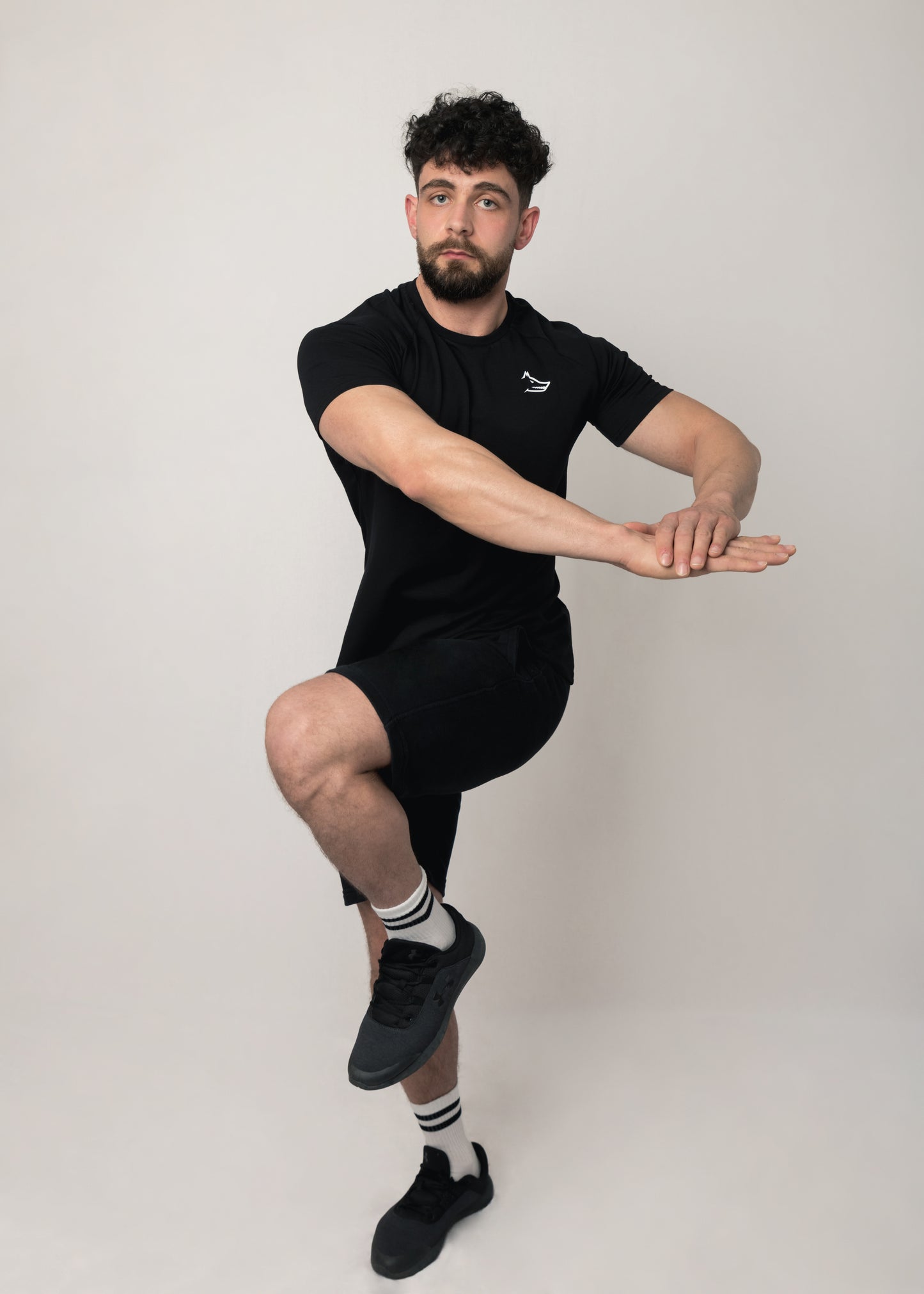 Performance Activewear Black T-shirt