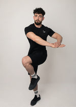 Load image into Gallery viewer, Performance Activewear Black T-shirt
