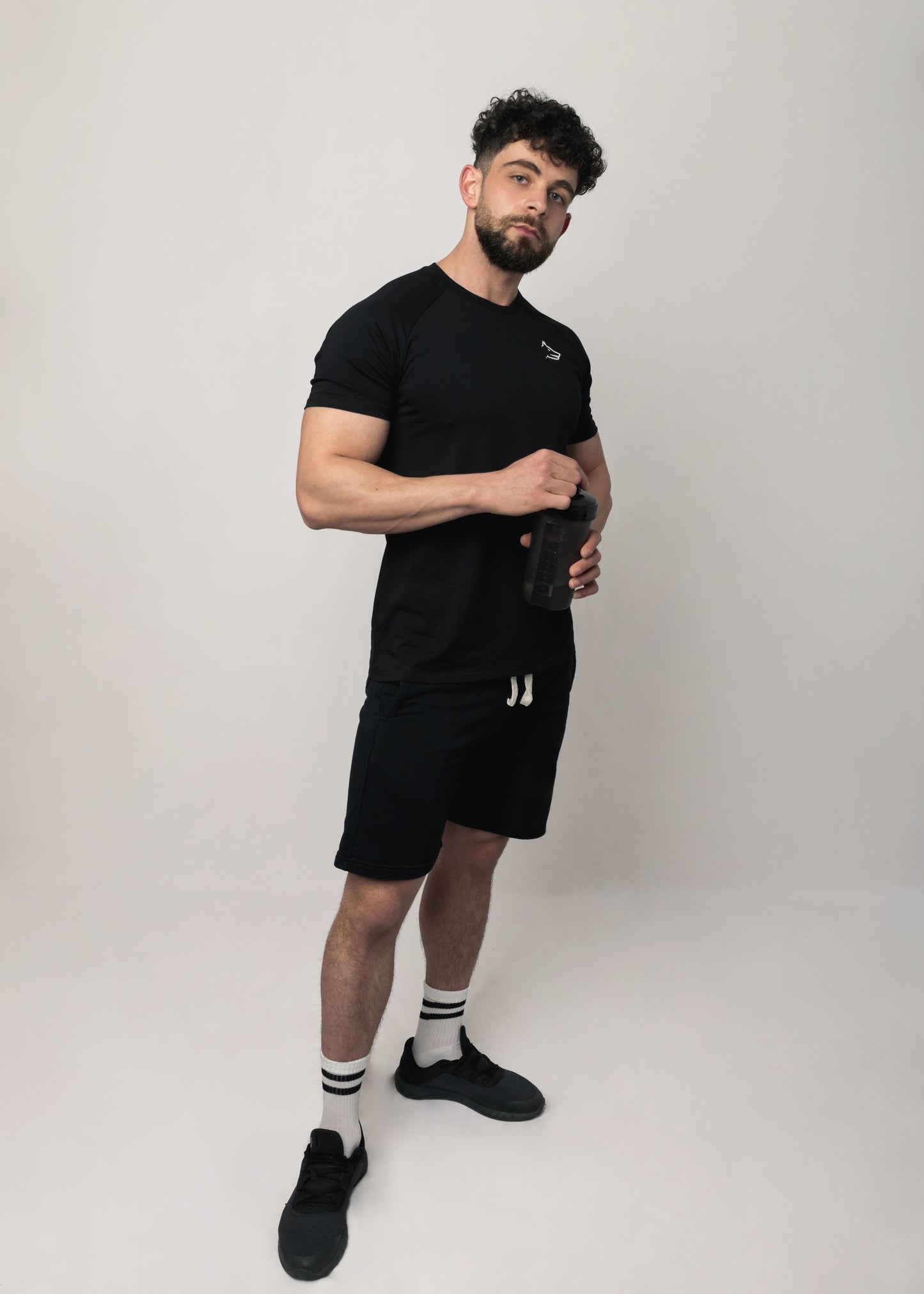 Performance Activewear Black T-shirt