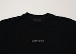Charger l&#39;image dans la galerie, T-shirt Paris Essentiel avec broderie logo noir
