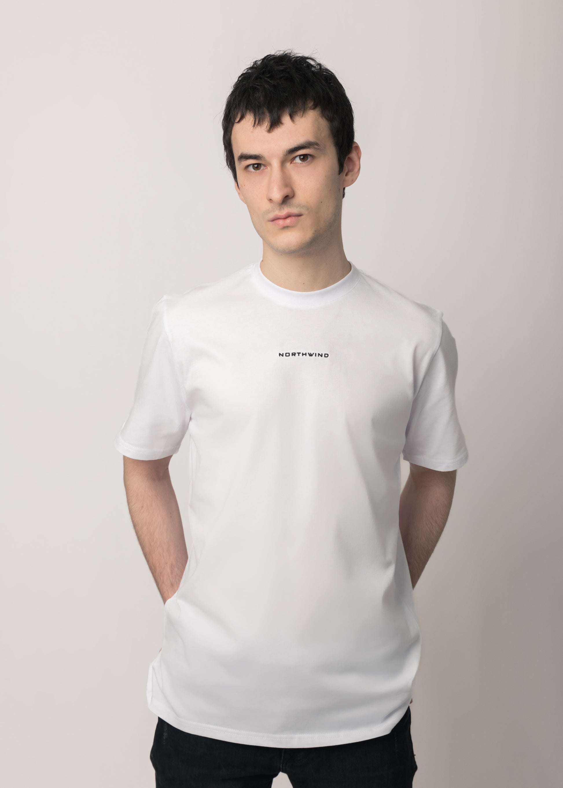 Northwind | Paris Essential White T-shirt with Logo Embroidery