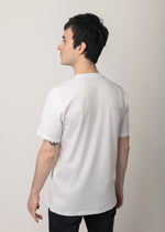 Load image into Gallery viewer, Northwind | Paris Essential White T-shirt with Logo Embroidery
