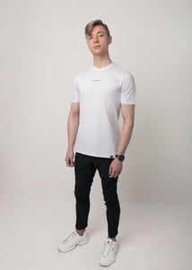 T-shirt Slim-Fit Signature blanc