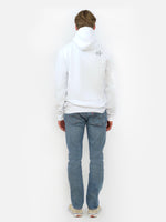 Charger l&#39;image dans la galerie, Essential Hoodie With Embroidered Logo - White
