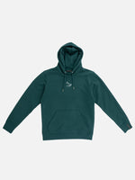 Load image into Gallery viewer, Essential Hoodie With Embroidered Logo - Glazed Green
