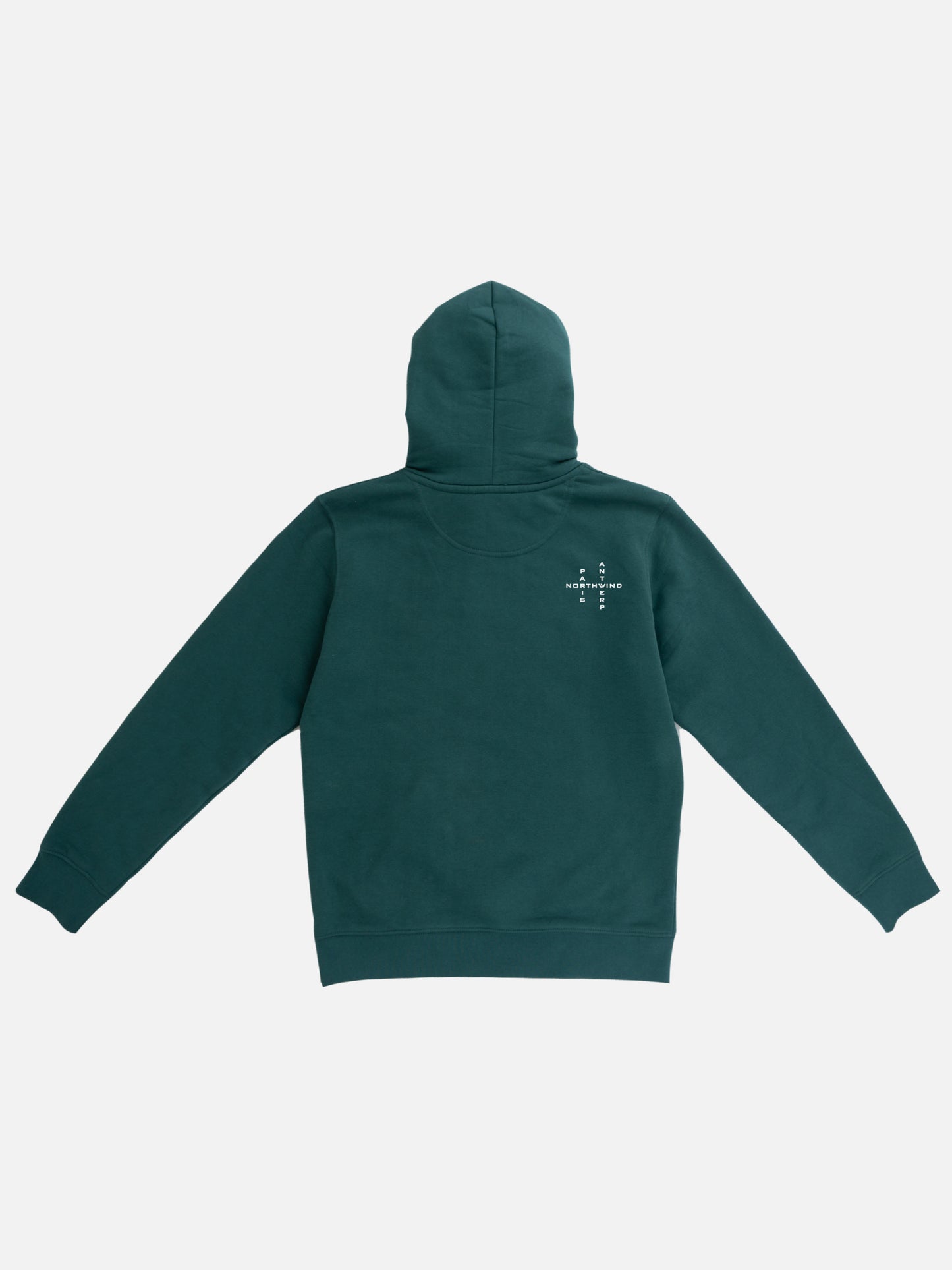 Essential Hoodie With Embroidered Logo - Glazed Green