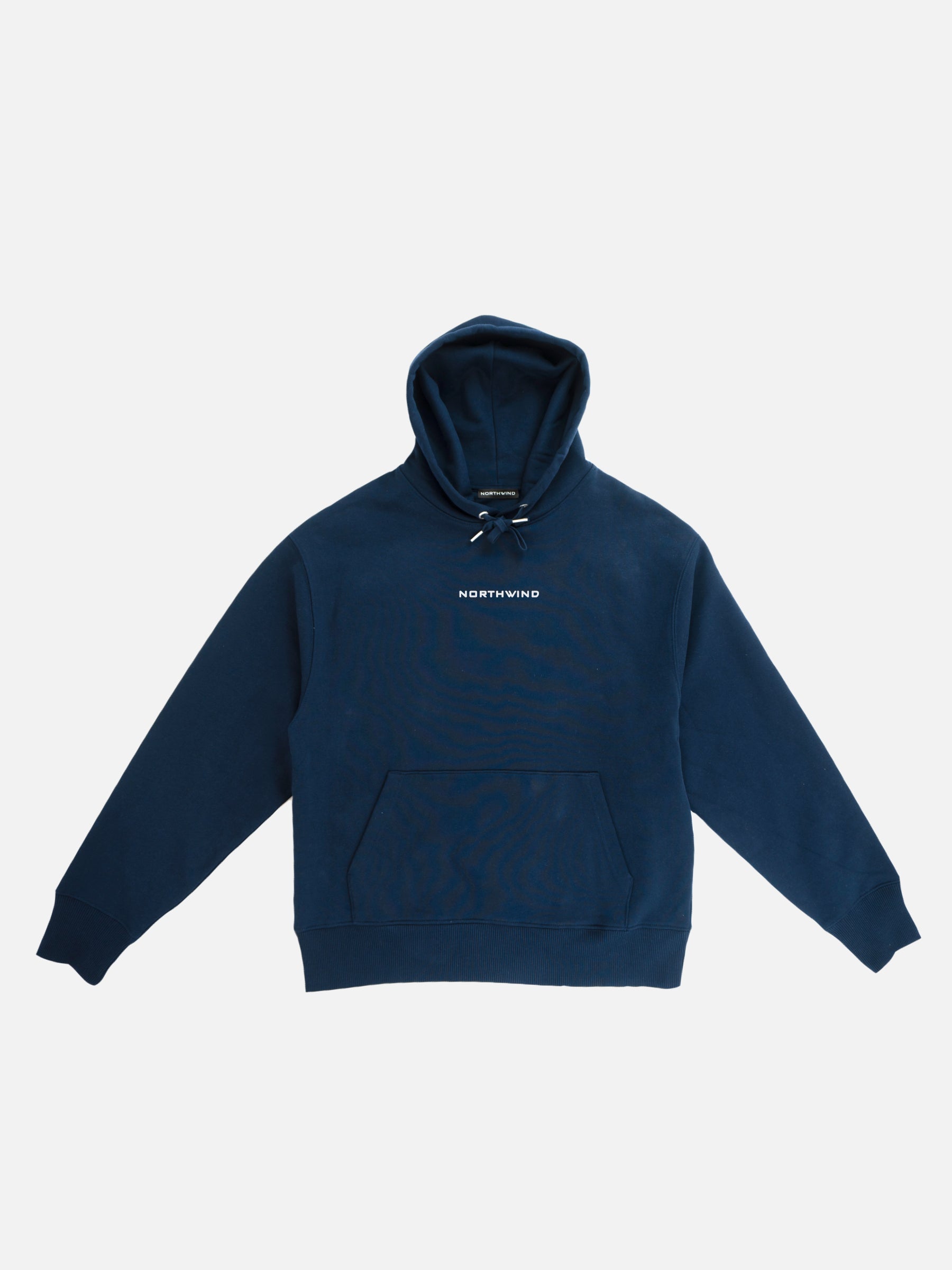 The Waves Organic Heavy Hoodie - French Navy