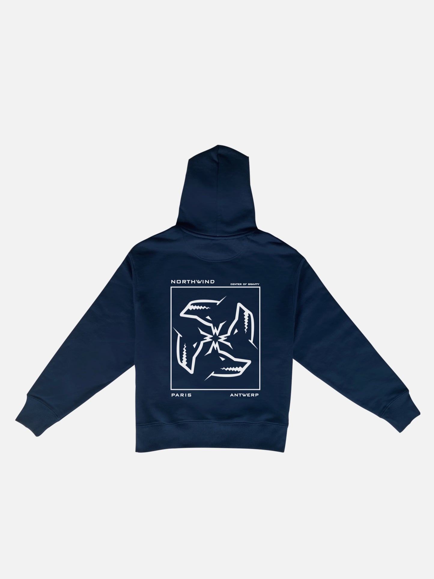 Center of Gravity Organic Heavy Hoodie - French Navy