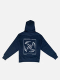 Center of Gravity Organic Heavy Hoodie - French Navy