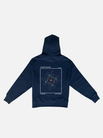 Charger l&#39;image dans la galerie, Cosmos Organic Heavy Hoodie - French Navy
