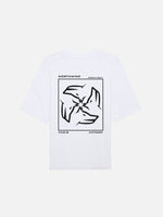 Load image into Gallery viewer, Center of Gravity Organic T-Shirt - White
