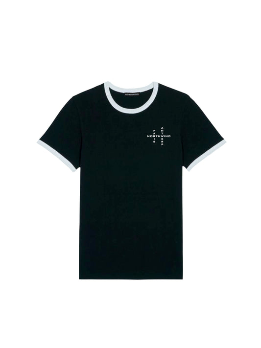 Crossword Organic T-Shirt with Embroidery