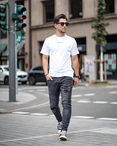 Northwind | Paris Essential White T-shirt with Logo Embroidery